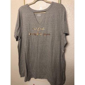 Fall Pumpkin Spice V-Neck Tee